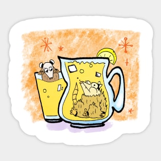 Possum Lemonade Sticker